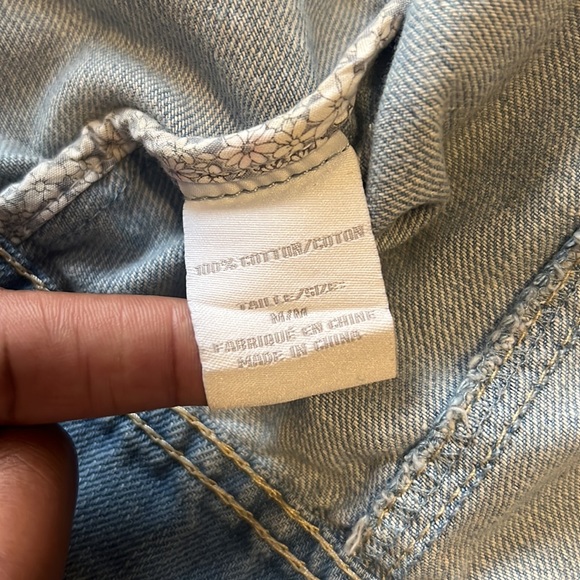 COPY - Liquid X Light blue washed jean jacket size M - Picture 4 of 7